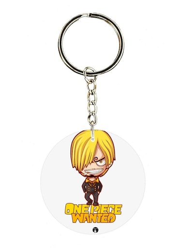 The Anime One Piece Printed Keychain