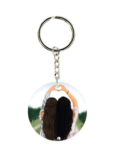 Cartoon Themed Single Sided Key Chain