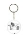 Double Sided Cartoon Printed Keychain