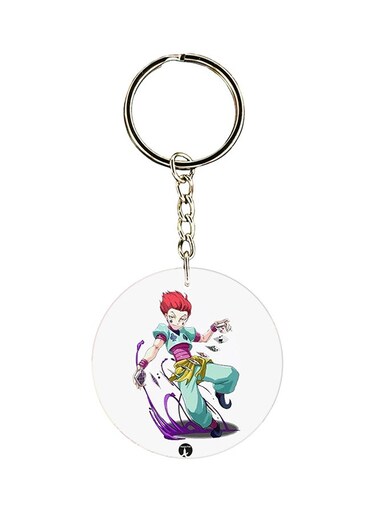 Anime Digimon Printed Keychain Multicolour