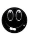 Funny Face Printed Fridge Magnet Multicolour