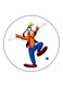 Disney Printed Fridge Magnet Round Multicolour