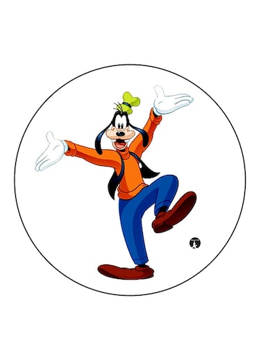 Disney Printed Fridge Magnet Round Multicolour