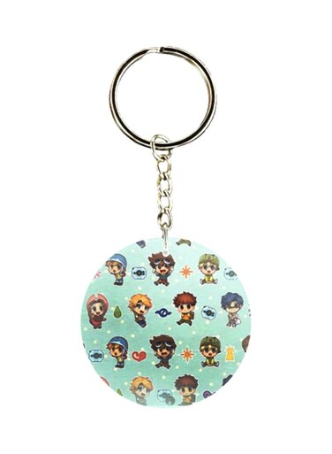 Anime Digimon Printed Keychain