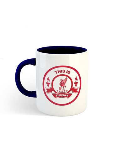 Sport Club Printed Mug White/Navy