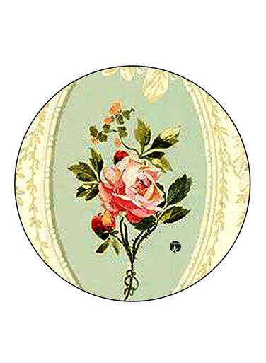 Vintage Art Printed Fridge Magnet Multicolour
