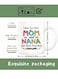 1pc "Mom &amp; Nana" 11oz Ceramic Coffee Mug - Heartwarming Dual-Title Design with Colorful Floral Accents, Dishwasher Safe, Perfect for Mother's Day &amp; Birthday Gifts, Mother's Day Mug Playful Lettering Mug Durable Ceramic, Coffee Bar Accessories