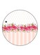 Flowers Printed Fridge Magnet Multicolour