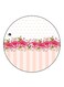 Flowers Printed Fridge Magnet Multicolour