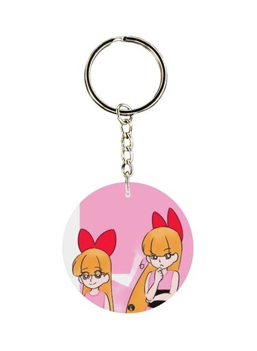 Girl Printed Keychain