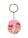 Girl Printed Keychain