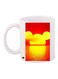 Mickey Mouse Themed Coffee Mug White/Red/Yellow