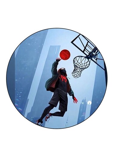 Spiderman Printed Fridge Magnet Round Multicolour