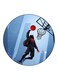 Spiderman Printed Fridge Magnet Round Multicolour