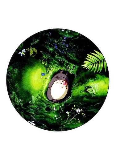 Totoro Printed Fridge Magnet Round Multicolour