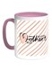 Happy Mother's Day Printed Coffee Mug White/Pink/Black 12ounce