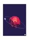 Planet Metal Plate Poster Multicolour 15x20centimeter