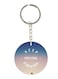English Phrases Double Side Printed Keychain