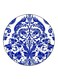 Art Printed Fridge Magnet Blue
