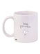 Good Morning Printed Coffee Mug White/Black