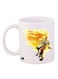 Kingdom Hearts Game Printed Coffee Mug White/Yellow/Red 12ounce