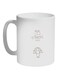 I Love You Mom This Much Printed Ceramic Coffee Mug White/Pink/Black 11ounce