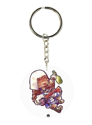 Assassins Creed Printed Keychain