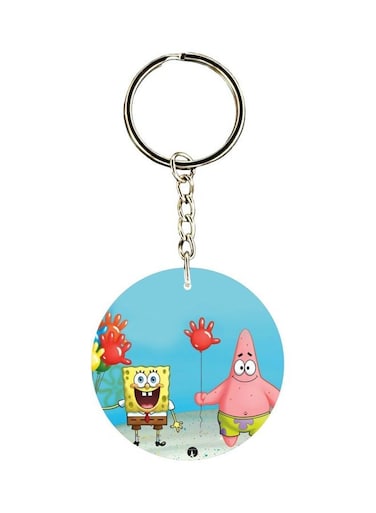 Cartoon Printed Keychain