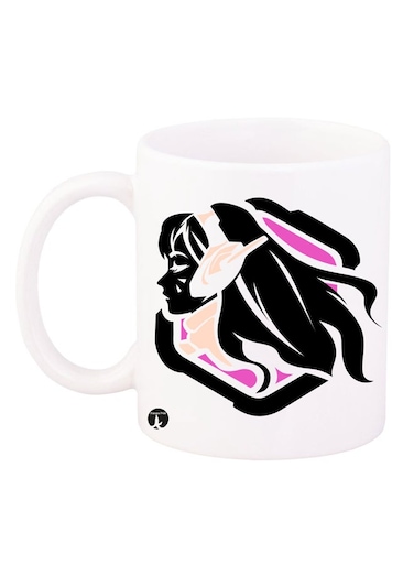The Video Game Overwatch Design Mug White/Black/Pink