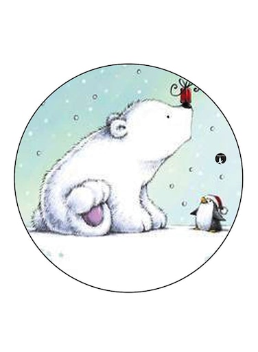 Animals Printed Fridge Magnet Multicolour