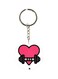 Cartoon Themed Single Sided Keychain