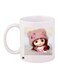 Baby Girl Printed Coffee Mug White/Brown/Pink 11ounce