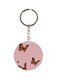 Butterfly Printed Keychain