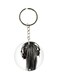 Girl Printed Double Sided Keychain