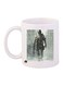 Soldier Printed Coffee Mug White/Grey