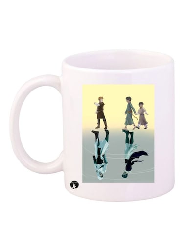 Assassin's Creed Character Printed Mug White/Yellow/Blue Standard Size