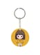 Cartoon Themed Single Sided Keychain