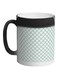Printed Colour Changing Coffee Mug Black 11ounce