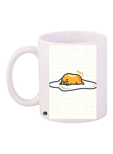Meh...Printed Coffee Mug White/Yellow/Black
