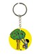 Double Sided Mister Fantastic Printed Keychain