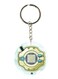 Double Side Anime Digimon Printed Keychain