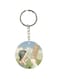 Double Sided Cartoon Printed Keychain