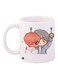 Anime Printed Coffee Mug White/Blue/Brown