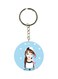 Printed Single Sided Keychain
