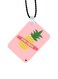 Pineapple Printed Car Mirror Pendant