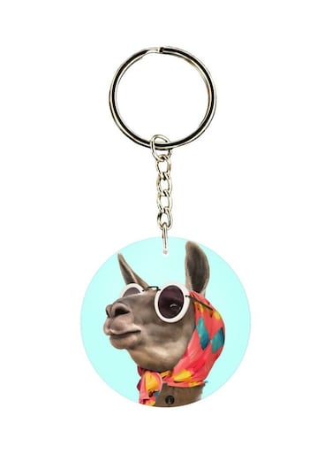 Printed Single Sided Keychain