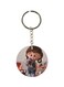 Doll Printed Double Sided Keychain