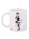 Anime Printed Coffee Mug White/Black/Red 11ounce
