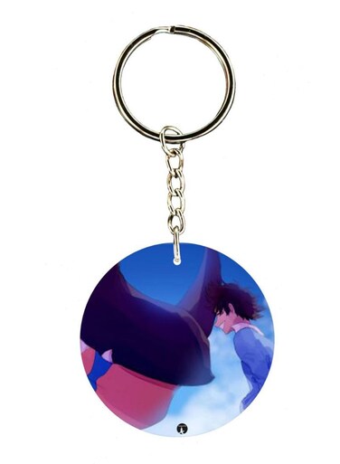 Anime Digimon Printed Keychain