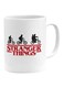 Stranger Things Cycling Printed Coffee Mug White/Red/Black
